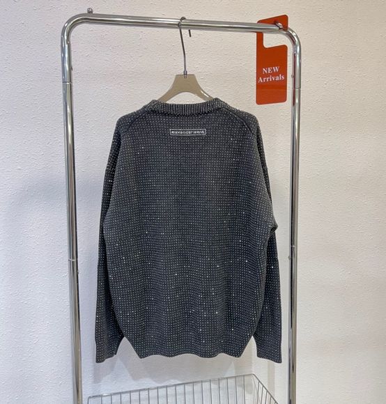 alexander wang full crystal embellished sweater - Picture 2 of 8